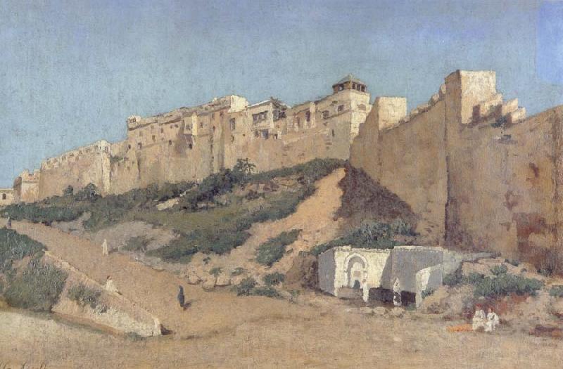 Alphonse Asselbergs The Casbah of Algiers